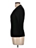 August Silk Black 3/4 Sleeve Top Size L - photo 5