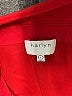 Harlyn 100% Silk Red Long Sleeve Silk Top Size L - photo 7