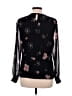 Pendleton 100% Polyester Black Long Sleeve Blouse Size 8 - photo 2