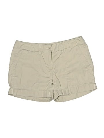 Ann Taylor LOFT Outlet Khaki Shorts (view 1)