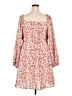 Missguided 100% Polyester Floral Red Casual Dress Size 18 - photo 2