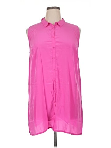 Johnny Was Sleeveless Button-Down Shirt (view 1)