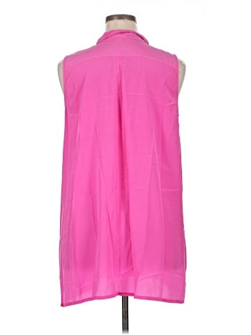 Johnny Was Sleeveless Button-Down Shirt (view 2)