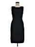 Calvin Klein Solid Black Cocktail Dress Size M (estimated) - photo 1