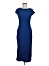 Zara Solid Blue Cocktail Dress Size M - photo 1
