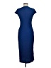 Zara Solid Blue Cocktail Dress Size M - photo 2