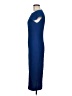 Zara Solid Blue Cocktail Dress Size M - photo 5