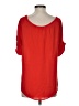 Joie 100% Silk Red 3/4 Sleeve Silk Top Size XS - photo 2