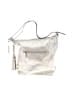 Coach 100% Leather Metallic Silver Leather Hobo One size - photo 3