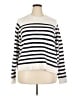 Gap Stripes White Pullover Sweater Size XXL (tall) - photo 1