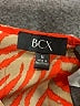 BCX 100% Polyester Animal Print Orange Casual Dress Size M - photo 7