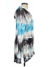 Alberto Makali 100% Polyester Silver Poncho Size L - photo 4