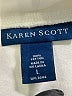 Karen Scott Ivory Turtleneck Sweater Size L - photo 7