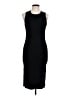Express Solid Black Cocktail Dress Size L - photo 1