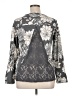 Soul Cake Floral Gray Pullover Sweater Size XL - photo 2