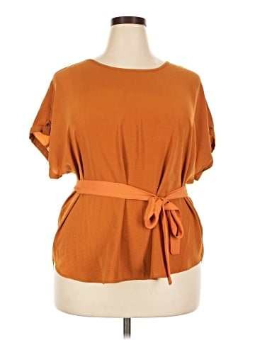 Maurices Short Sleeve Blouse (view 1)