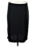 BCBG 100% Polyester Solid Black Casual Skirt Size S - photo 1