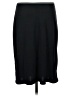 BCBG 100% Polyester Solid Black Casual Skirt Size S - photo 2