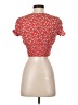 Forever 21 100% Rayon Red Short Sleeve Top Size S - photo 2