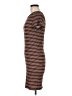 Gaze Stripes Brown Casual Dress Size M (estimated) - photo 5