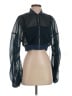 Alo Yoga 100% Polyester Black Blue Track Jacket Size S - photo 1
