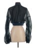 Alo Yoga 100% Polyester Black Blue Track Jacket Size S - photo 2