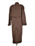 Gallery 100% Nylon Brown Trenchcoat Size 8 - photo 2