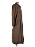 Gallery 100% Nylon Brown Trenchcoat Size 8 - photo 4