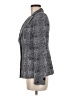 Carlisle 100% Silk Tweed Checkered-gingham Gray Silk Blazer Size 6 - photo 5