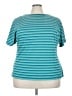 Basic Editions Teal Short Sleeve T-Shirt Size 3X - photo 1
