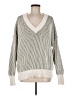 Aerie 100% Polyester Ivory Green Pullover Sweater Size M - photo 1