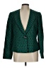 Kasper 100% Polyester Graphic Green Blazer Size 10 - photo 1