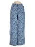 pretty garbage 100% Cotton Animal Print Blue Jeans Size S - photo 1