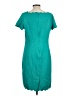 Talbots Solid Teal Casual Dress Size 12 - photo 2