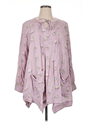 Melissa McCarthy Seven7 Long Sleeve Blouse (view 1)
