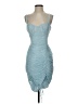 Jonathan Simkhai 100% Polyester Blue Cocktail Dress Size 2 - photo 1