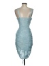Jonathan Simkhai 100% Polyester Blue Cocktail Dress Size 2 - photo 2