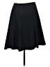 The Limited Solid Black Formal Skirt Size 4 - photo 1