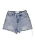 YMI Blue Denim Shorts Size 3 - photo 1