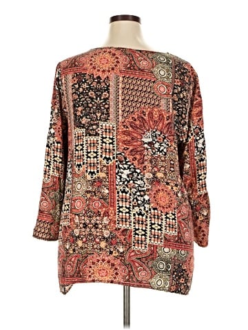 One World Long Sleeve Blouse (view 2)