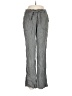 Per Se Chevron-herringbone Gray Linen Pants Size M - photo 1