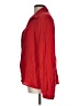 Harlyn 100% Silk Red Long Sleeve Silk Top Size L - photo 5