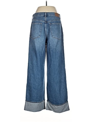 Madewell Superwide-Leg Jeans in Fannin Wash (view 2)