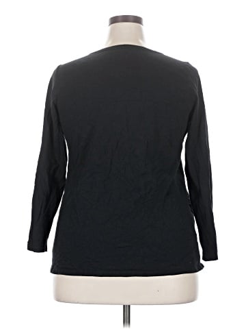 Roaman's 3/4 Sleeve T-Shirt (view 2)