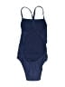 Speedo Solid Blue One Piece Swimsuit Size XXS - photo 2