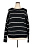 J.Crew Stripes Black Pullover Sweater Size XXL - photo 1