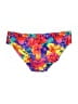 Ocean Blue Floral White Swimsuit Bottoms Size L - photo 2