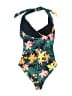 Old Navy Floral Green One Piece Swimsuit Size S - photo 2
