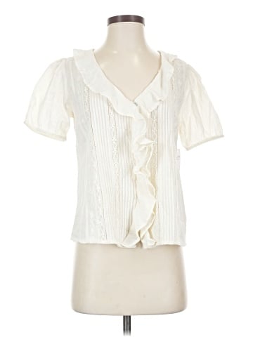 Lucky Brand Short Sleeve Blouse (view 1)