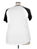 Torrid Silver Short Sleeve T-Shirt Size 3X Plus (3) - photo 2